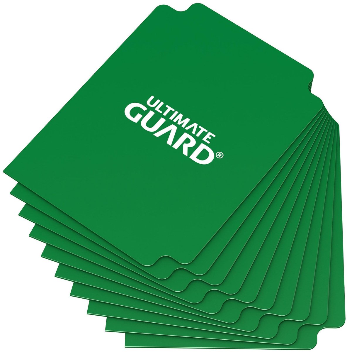 Elzusha - Card Dividers voor Kaarten (Groen, 10 stuks)