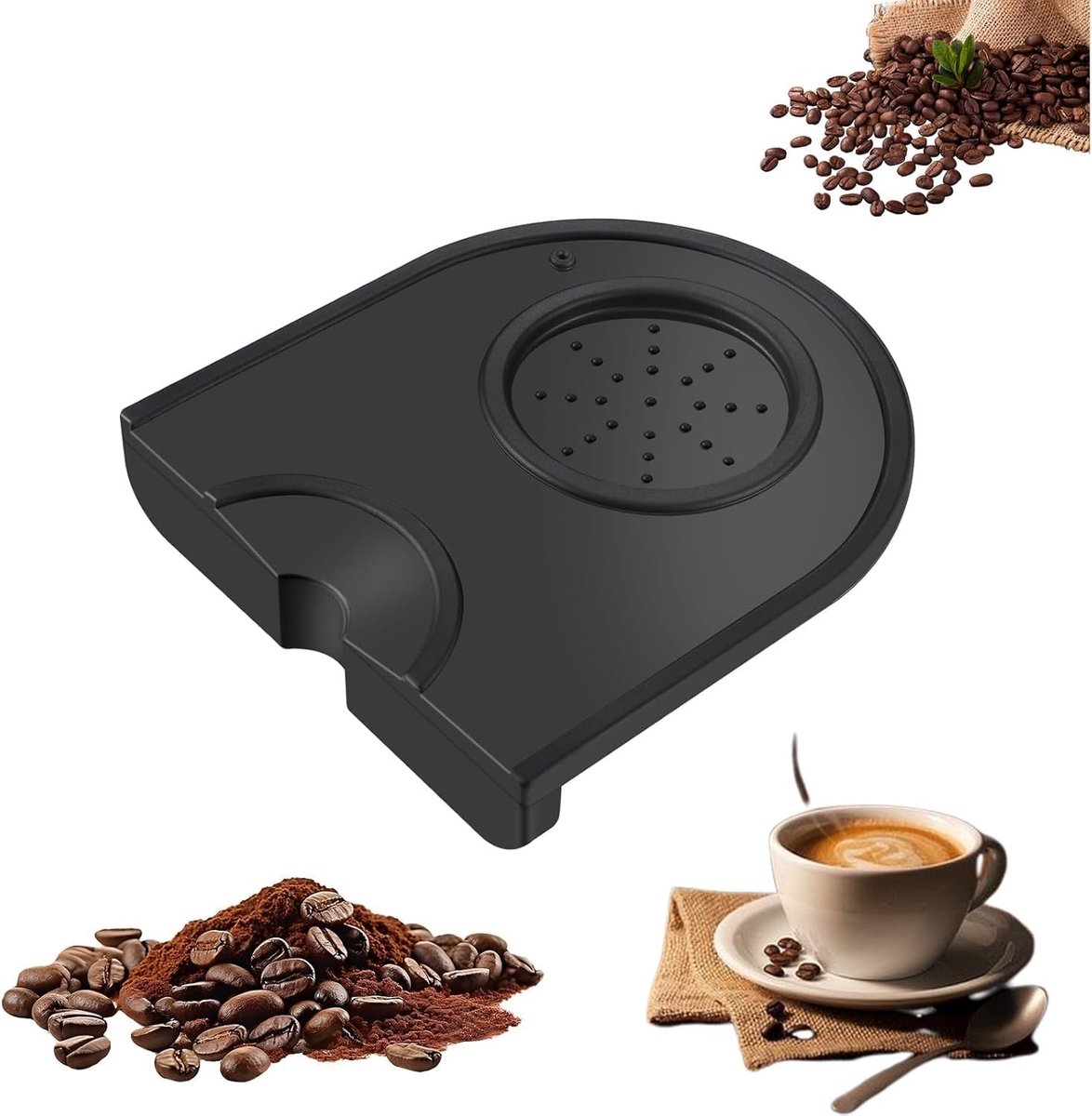 Elzusha - Siliconen Tampingmat voor Barista's