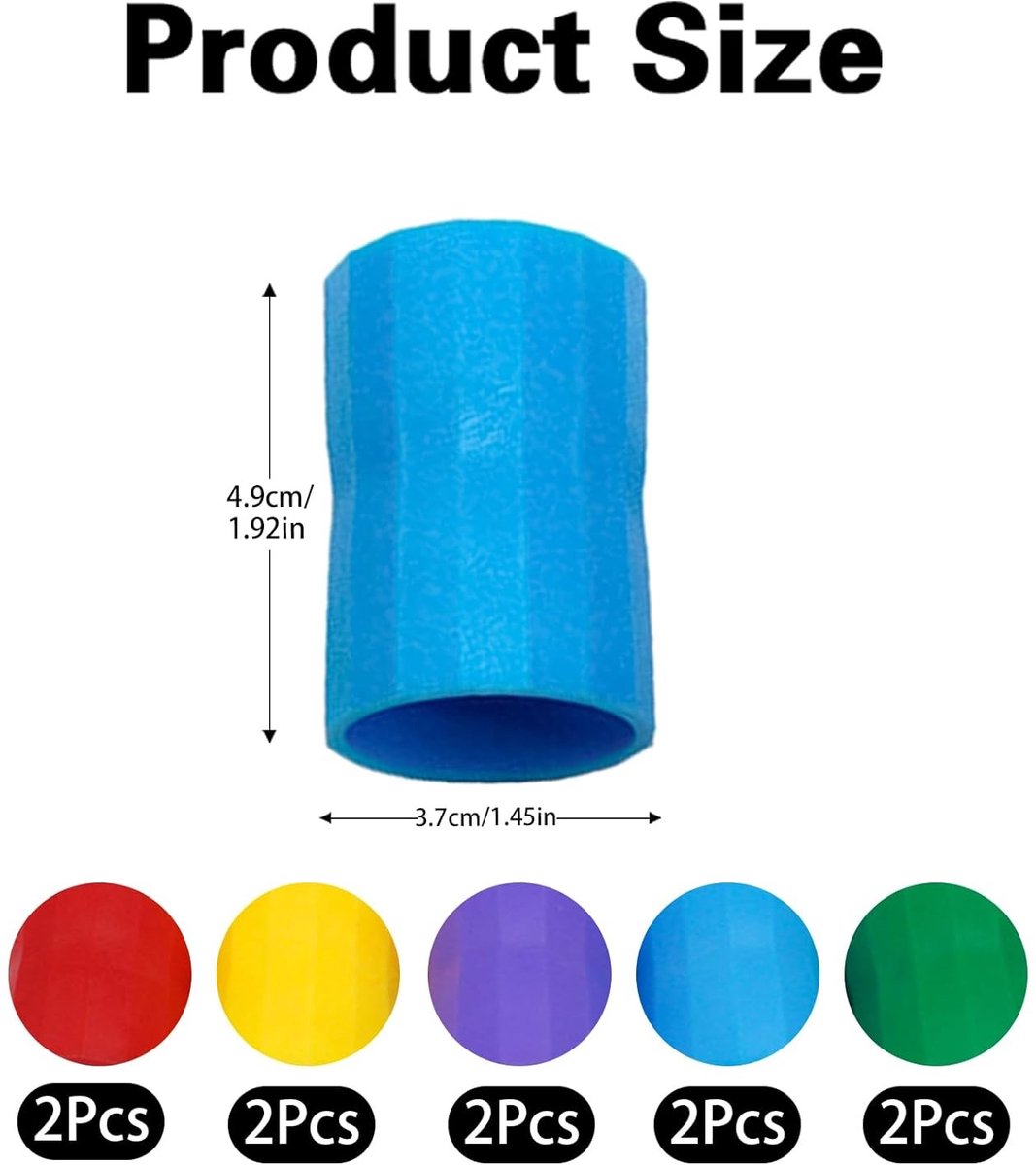 Hexagonale Water Swirl Aansluitingen, 10 Stuks Tornado Socket voor Wetenschappelijke Experimenten en Onderwijs, Vortex Verbinding Tubes