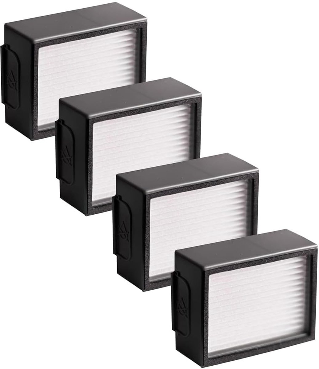 Elzusha - Vervangfilters voor iRobot Roomba E en I Series (4 Stuks)