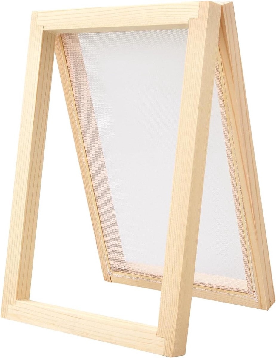 Papier Maak Frame A6 - Dubbel Laags Scoop Frame 18 x 13 cm voor DIY Papierkunst, Schermdruk en Creatieve Ambachten