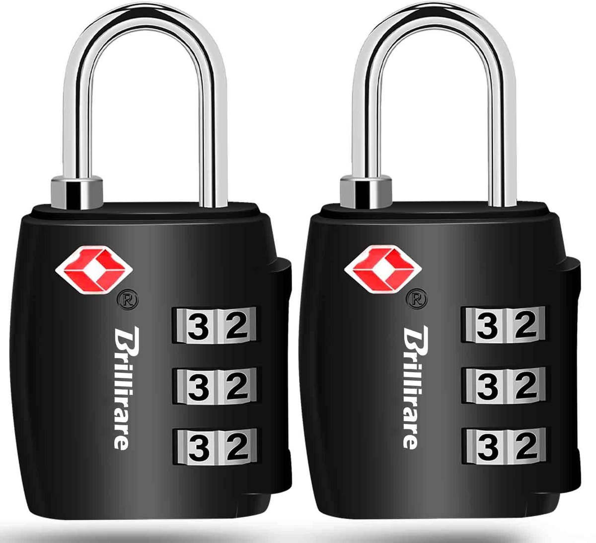 Elzusha - Set van 2 TSA-Goedgekeurde Combinatiesloten