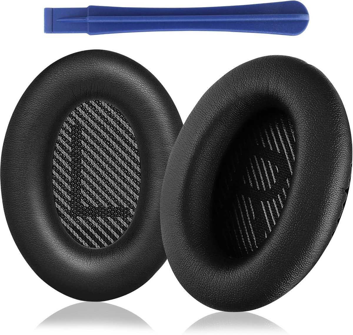 Comfortabele Oorkussens voor Noise Cancelling Hoofdtelefoons - Vervangende Oorkussens voor QC35, QC25, QC15, en Meer, Zwart