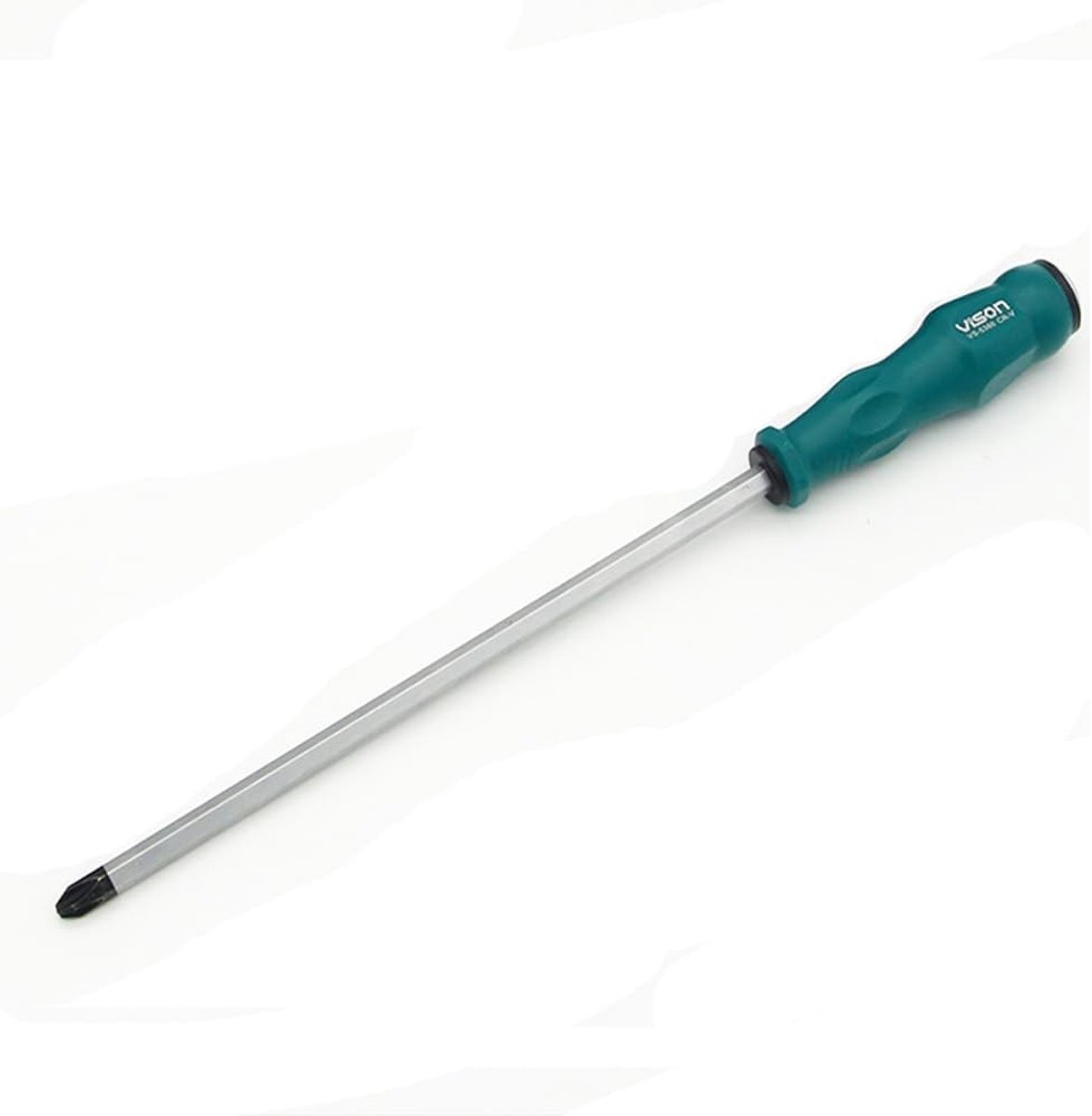 Ergonomische Platte Schroevendraaier van 410 mm met Magnetische Punt en S2 Staal voor Demontage en Kluswerk