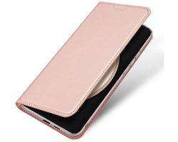 Dux Ducis Skin Pro Hoesje Geschikt voor Samsung Galaxy S26 FE | Book Case met Pasjeshouder | Portemonnee | Standaard | Roze