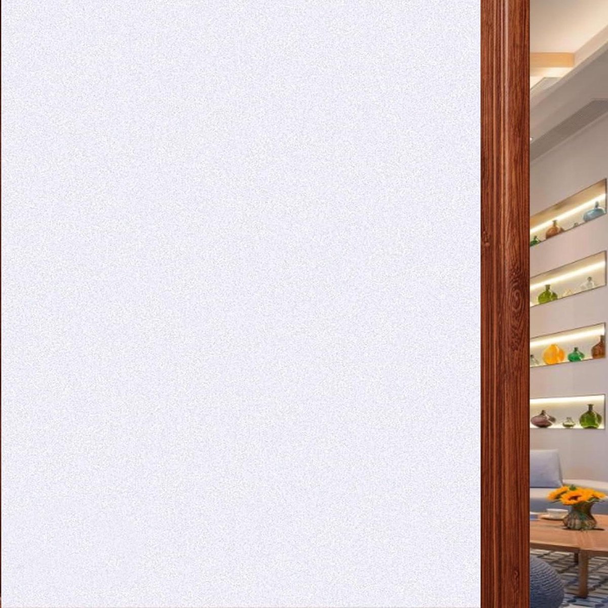 Raamfolie Privacy - Statische Sticker - Inkijk Beschermen - Lijmvrij Herbruikbaar - 70 x 2