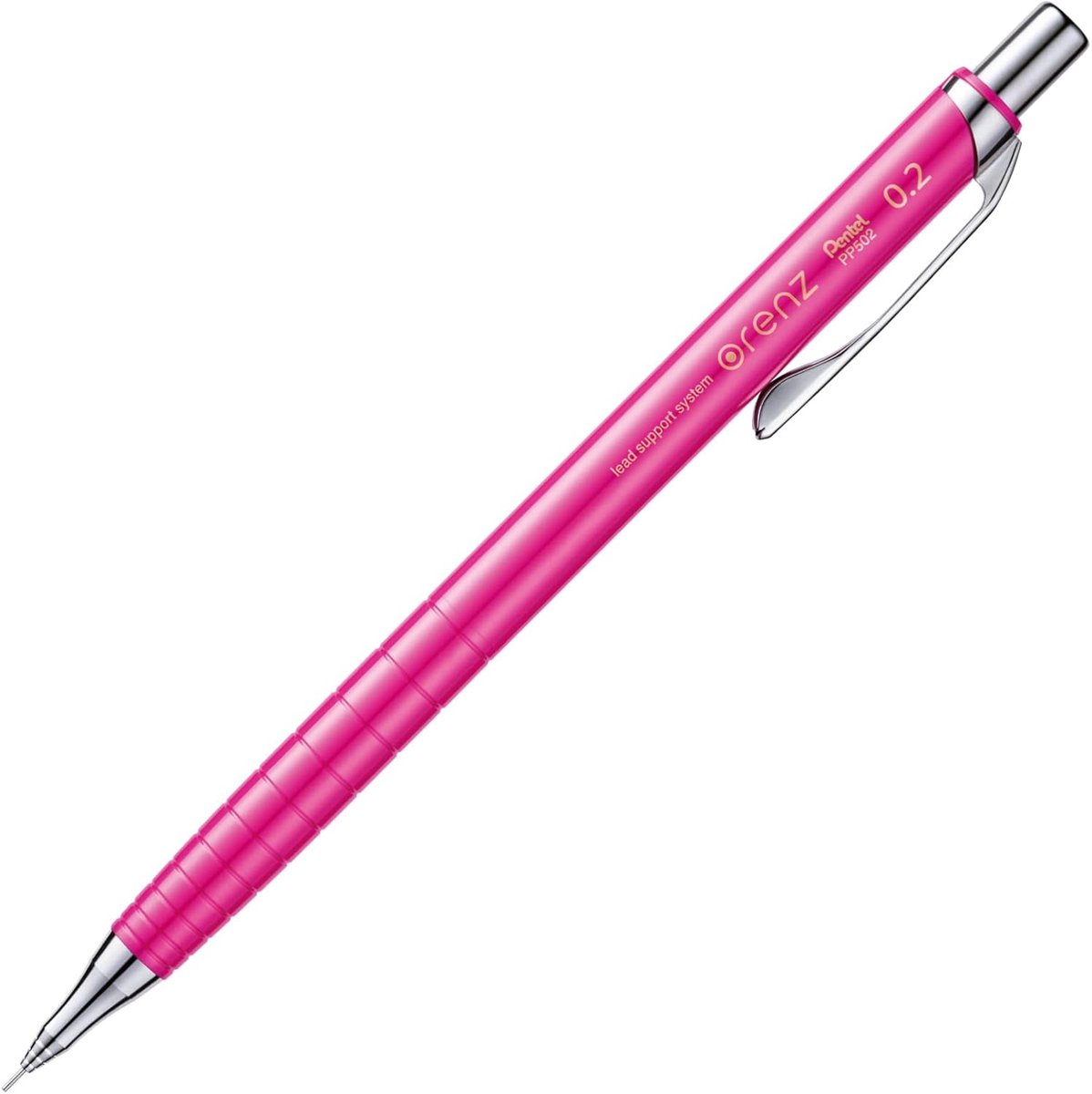 SnelShoppen - Vulpotlood 0.2mm en 0.3mm, Roze Lichaam, Dunne Lijnen, Perfect voor Notities, Wiskunde, Grafieken, Algemeen Gebruik, Schrijven, School,