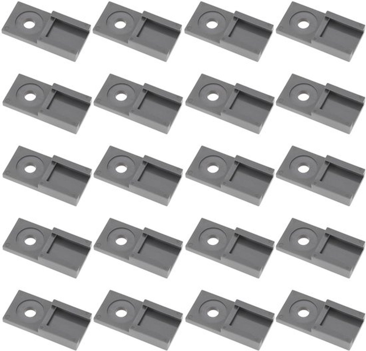 20 stuks montageclips voor autoconnectoren 1011-026-0205, compatibel met Deutsch DT DTM DTHD DTP-serie connectoren