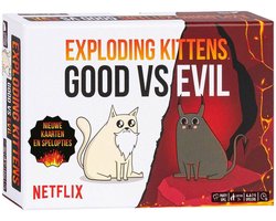Exploding Kittens - Good vs. Evil - Nederlandstalig Kaartspel