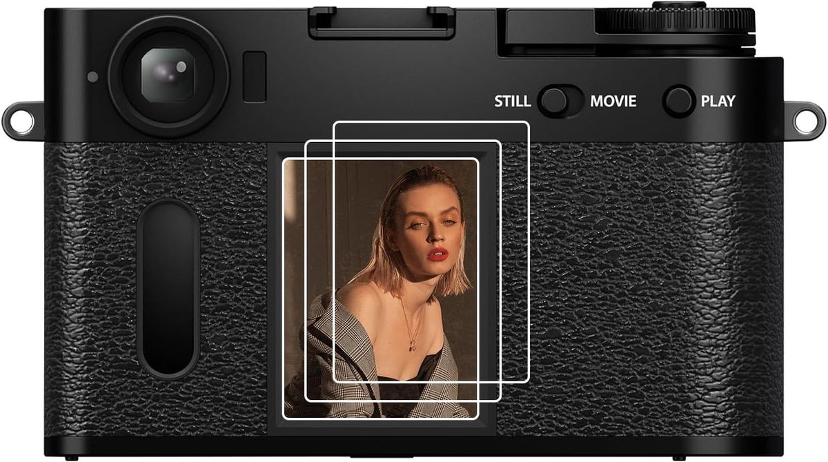Screen Protector Set - Display Bescherming - Camera Scherm Beveiligen - Gehard Glas 9H - 3 Stuks - Transparant