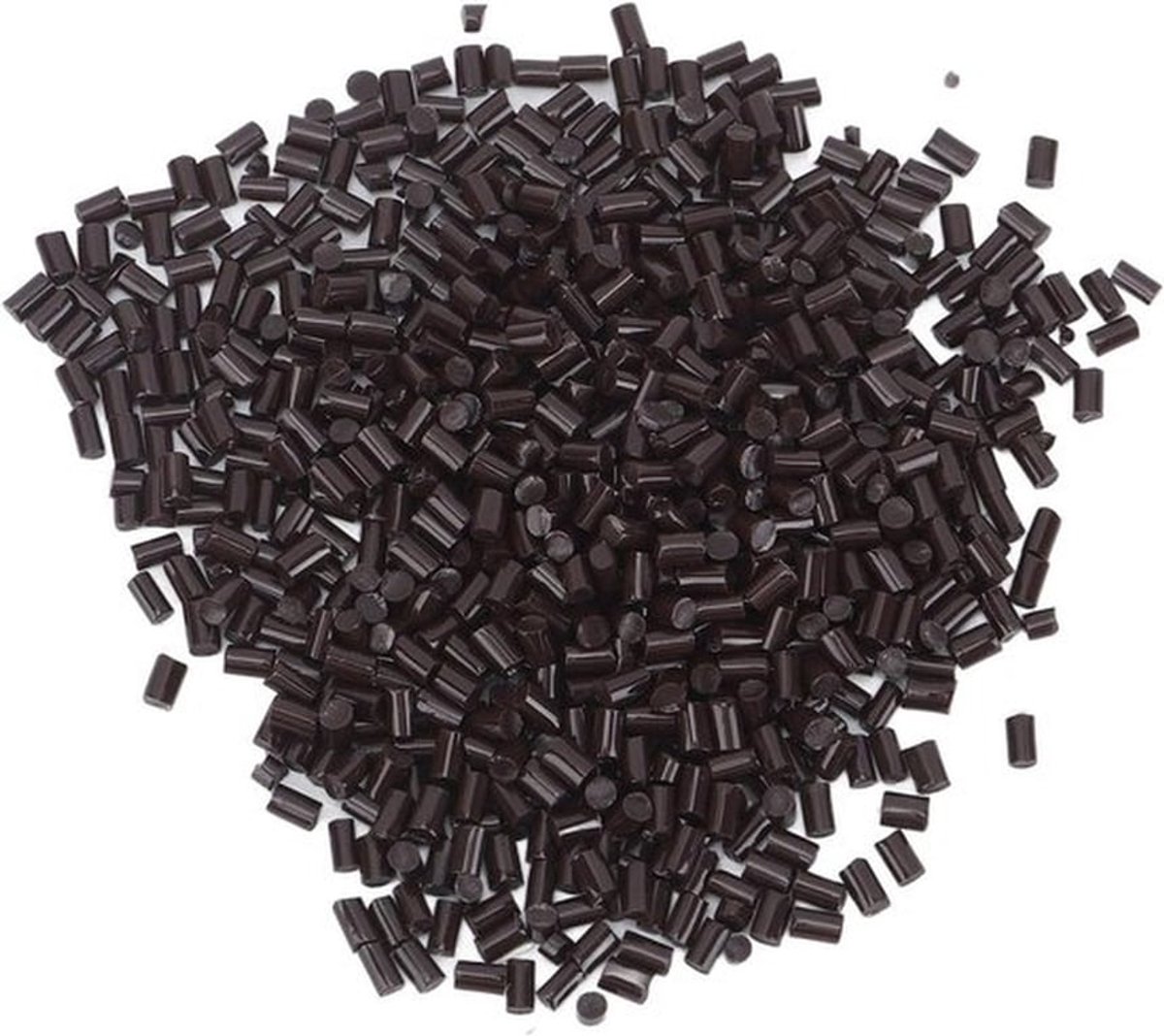 100g Zwarte Keratine Lijmkorrel voor Haarverlenging en Nageldesign - Professionele Hot Fusion Adhesiekorrel met Handige Lijmtips