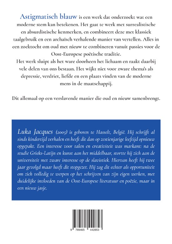 Astigmatisch blauw