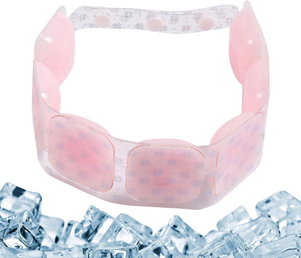 Koele nekwikkel - Draagbaar koelaccessoire - Sport en outdoor - Magnetische sluiting - 15 x 15 x 4 cm