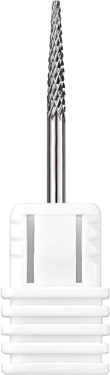 Nailfrezen voor manicure, 3/32 inch tungsten carbide bits voor nagelverzorging, perfecte cuticle verwijdering en precisie bij het openen van nagelrand en pocket