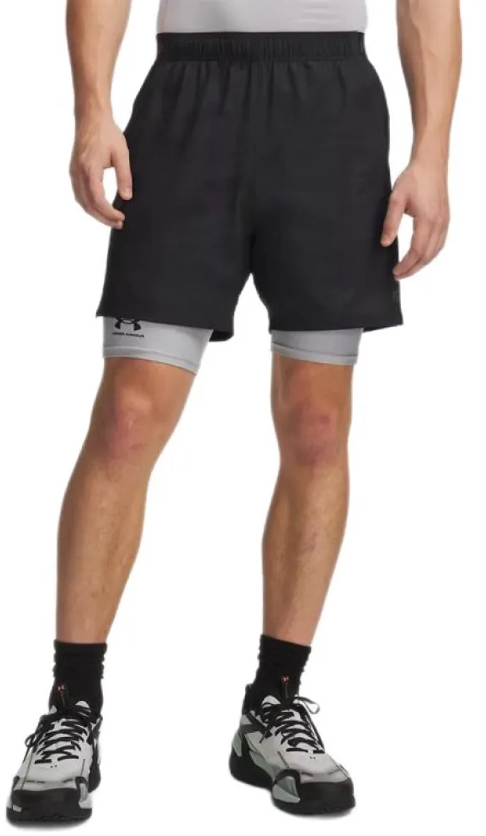 Under Armour Vanish Woven 2.0 6´´ Print Korte Broek Zwart M Man