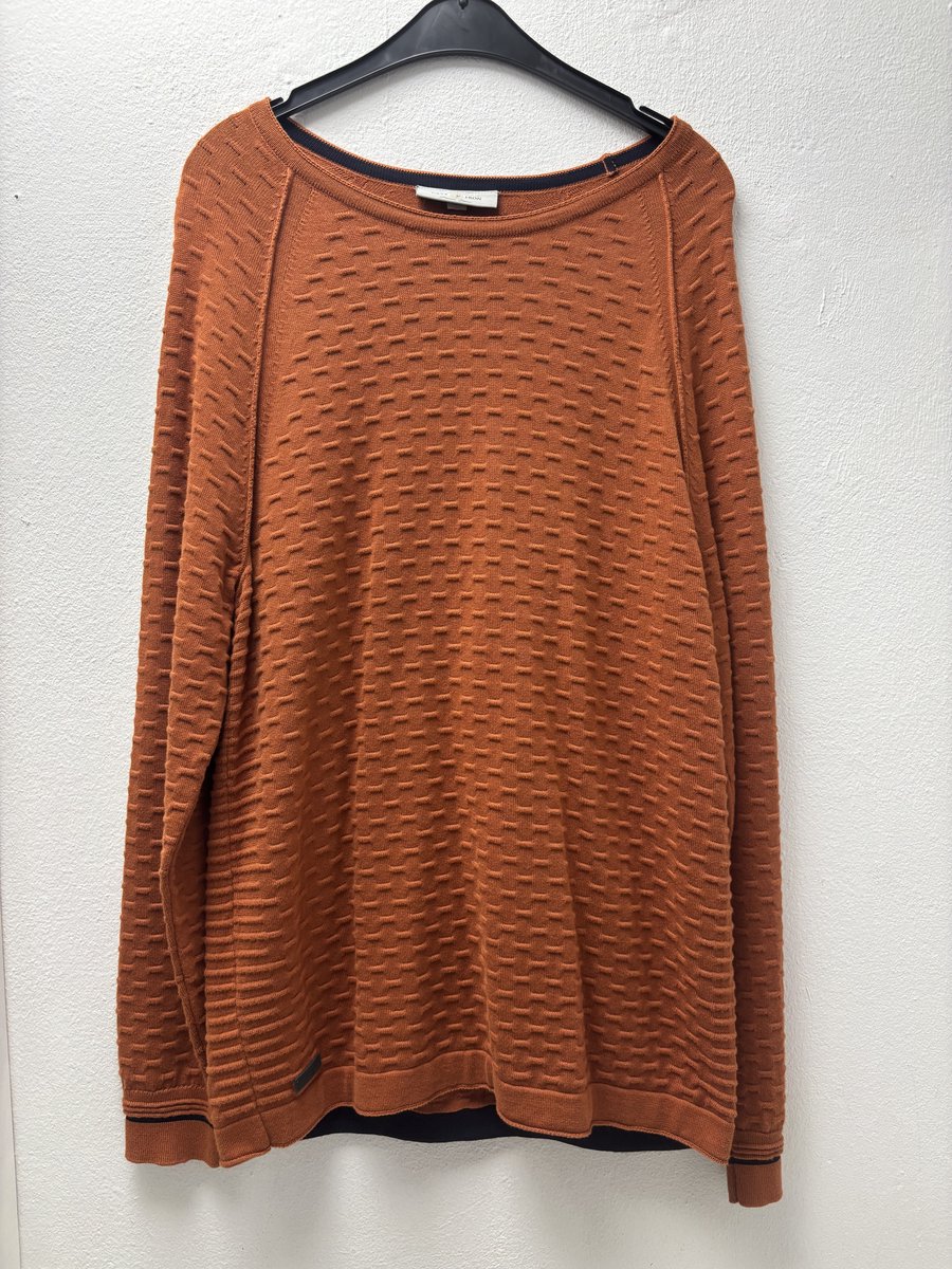 Cast Iron - Crewneck/Sweater - Oranje - Heren - Maat XL