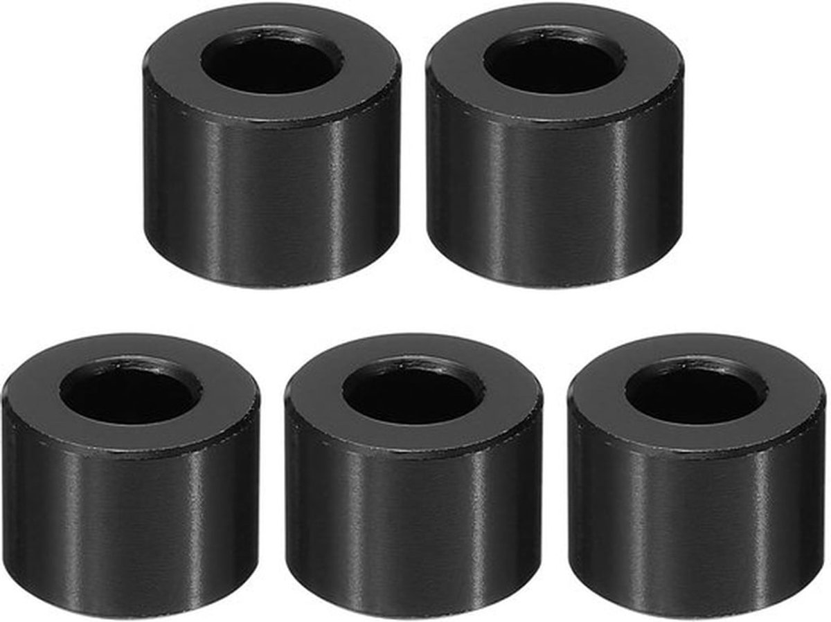 M6 Aluminium Spacers - 5 Stuks Metaal Spacer - 1/4" ID x 1/2" OD x 3/8" L
