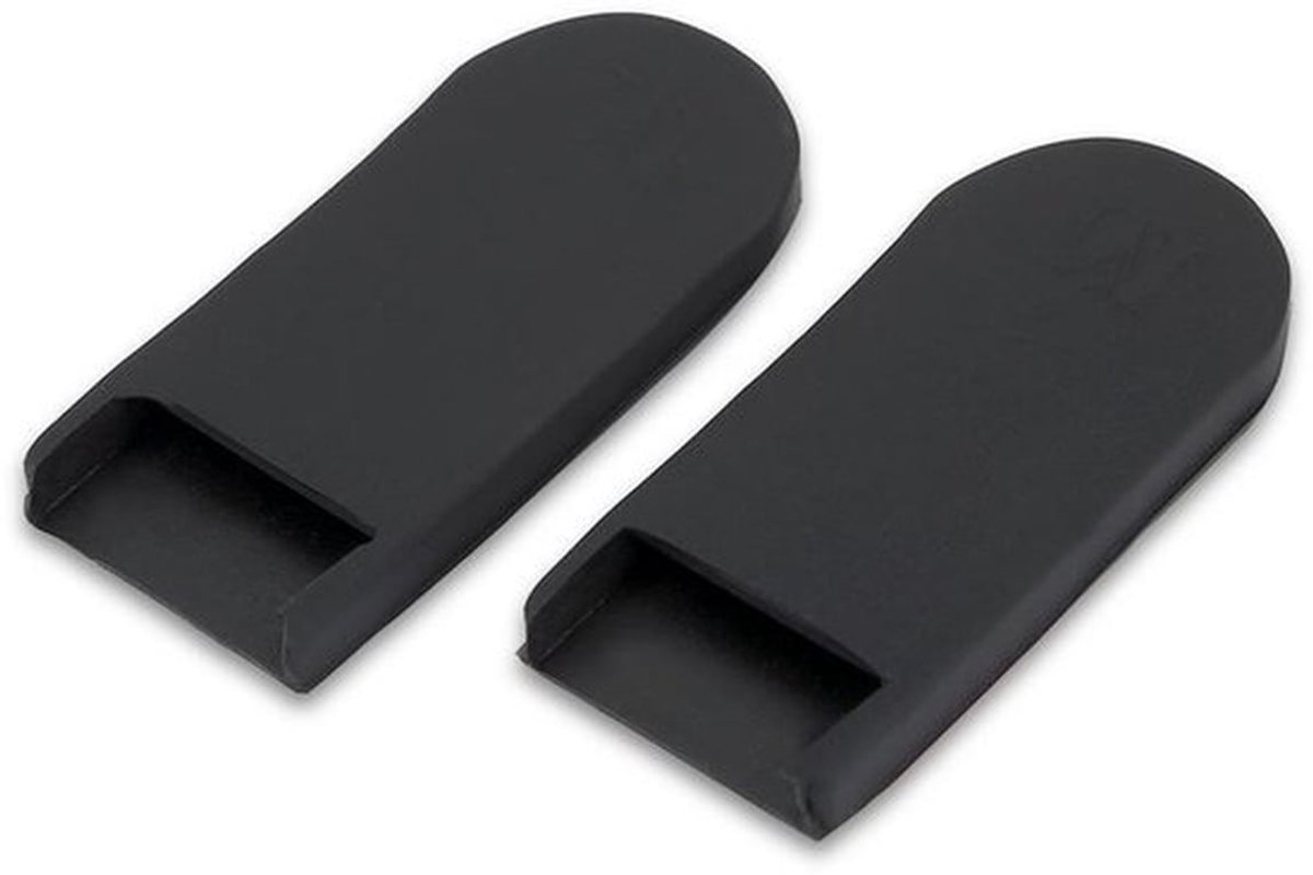 Saxofoon duimsteun kussen bescherming vingers rubber zwart accessoires voor saxo windinstrument set van 2 stuks