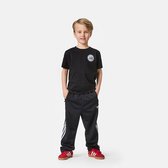 Ajax-t-shirt zwart kruizen junior