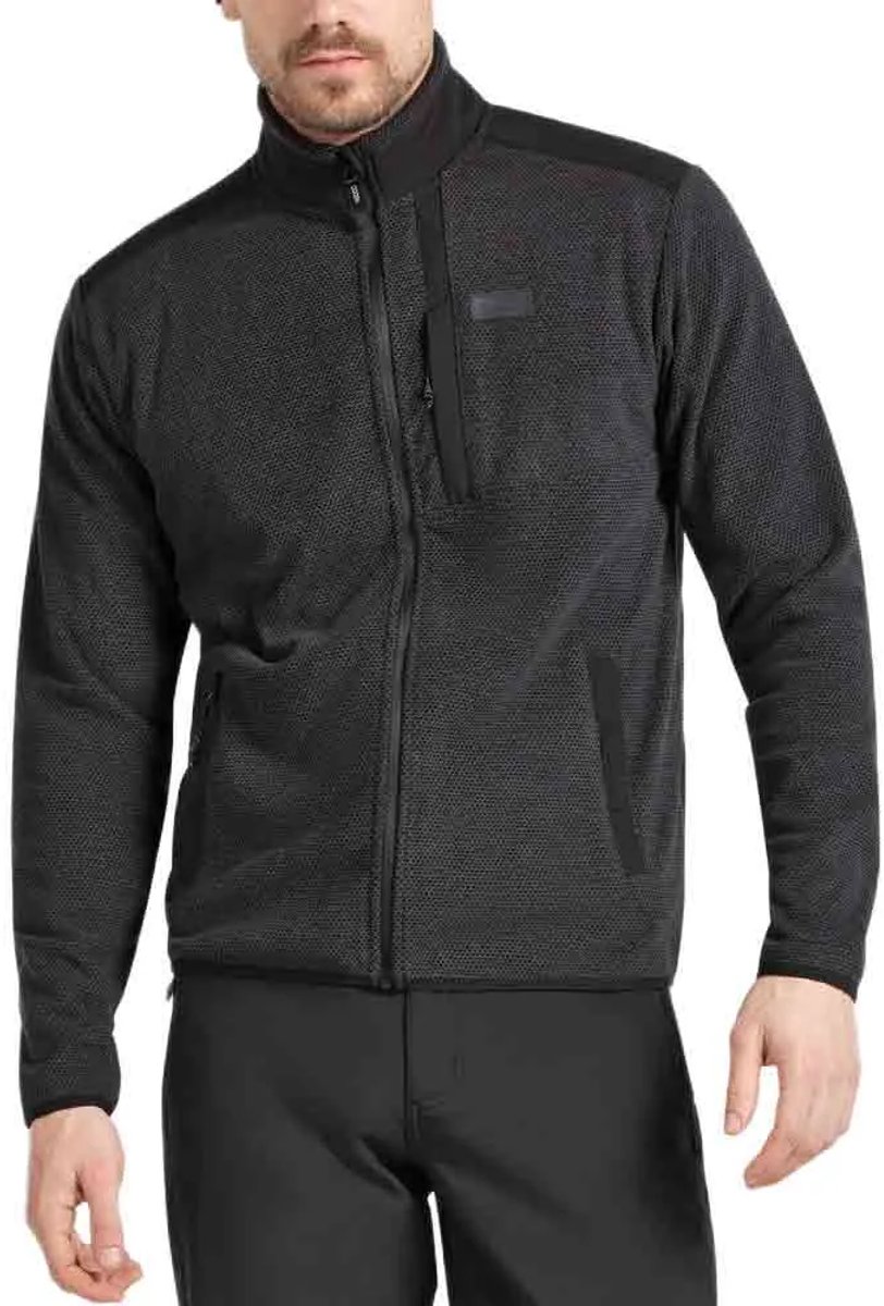 +8000 Bimbo Fleece Met Volledige Rits Zwart M Man