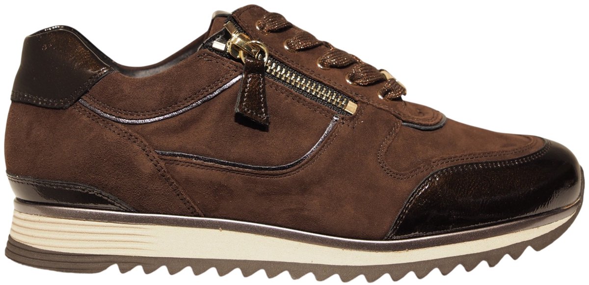 Hassia - 302032 PORTO-H - Lage sneakersDames sneakers - Kleur: Bruin - Maat: 40
