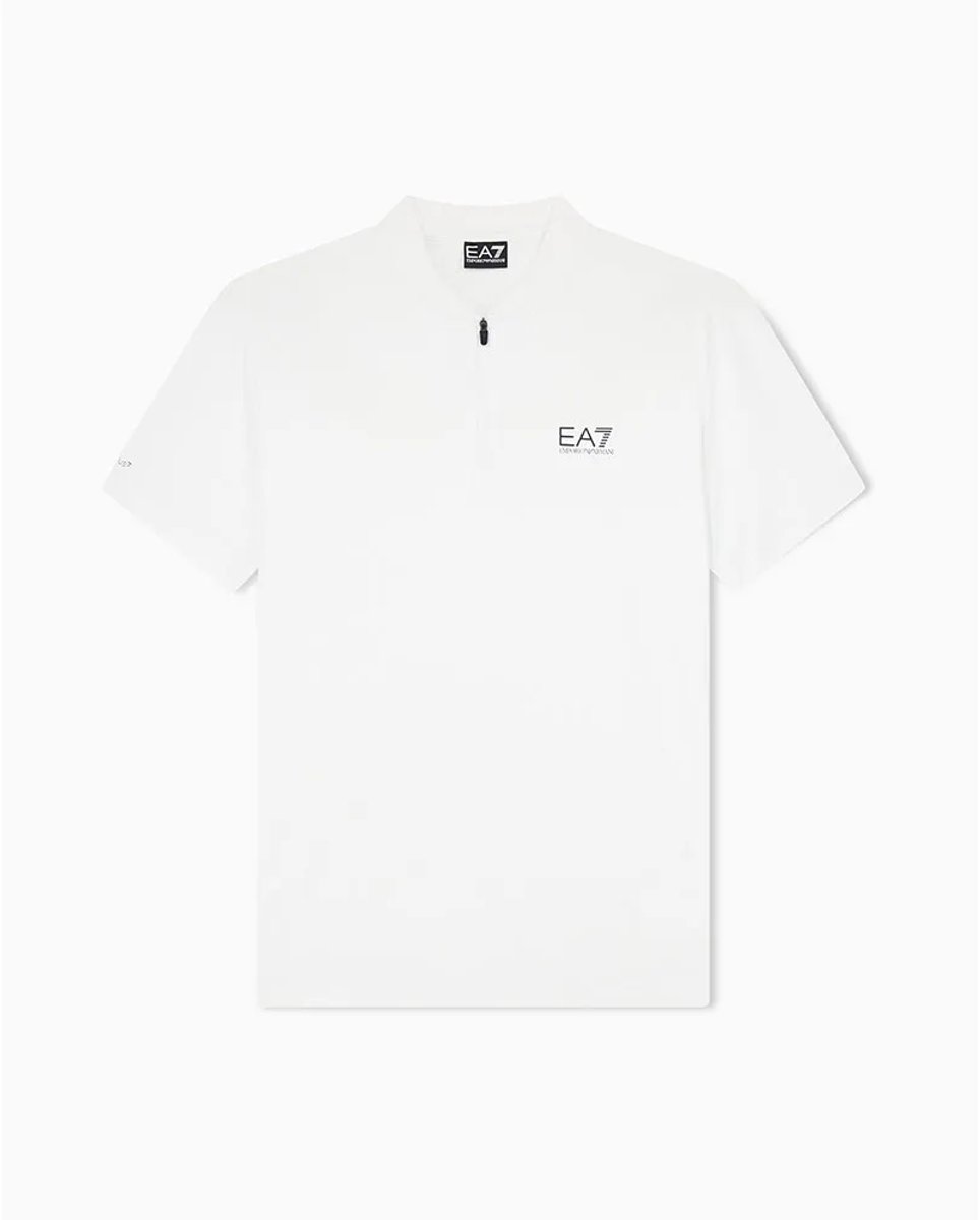 Ea7 Emporio Armani 7m002487_af13689 T-shirt Met Korte Mouwen Wit M Man