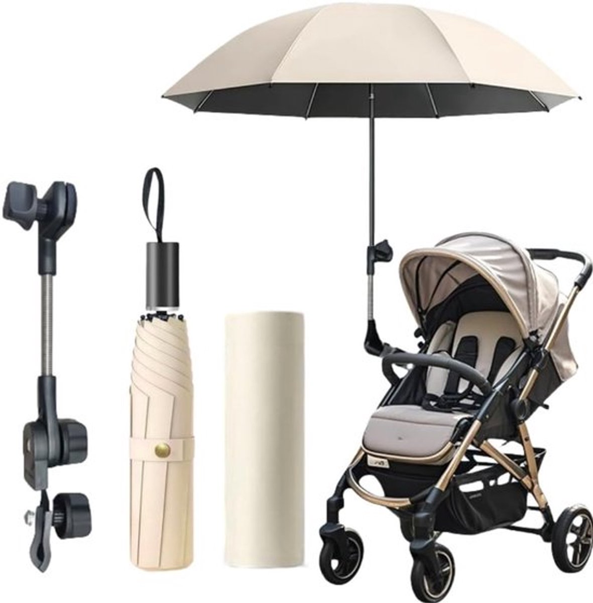 baby kinderwagen - paraplu - lichtgewicht en compact