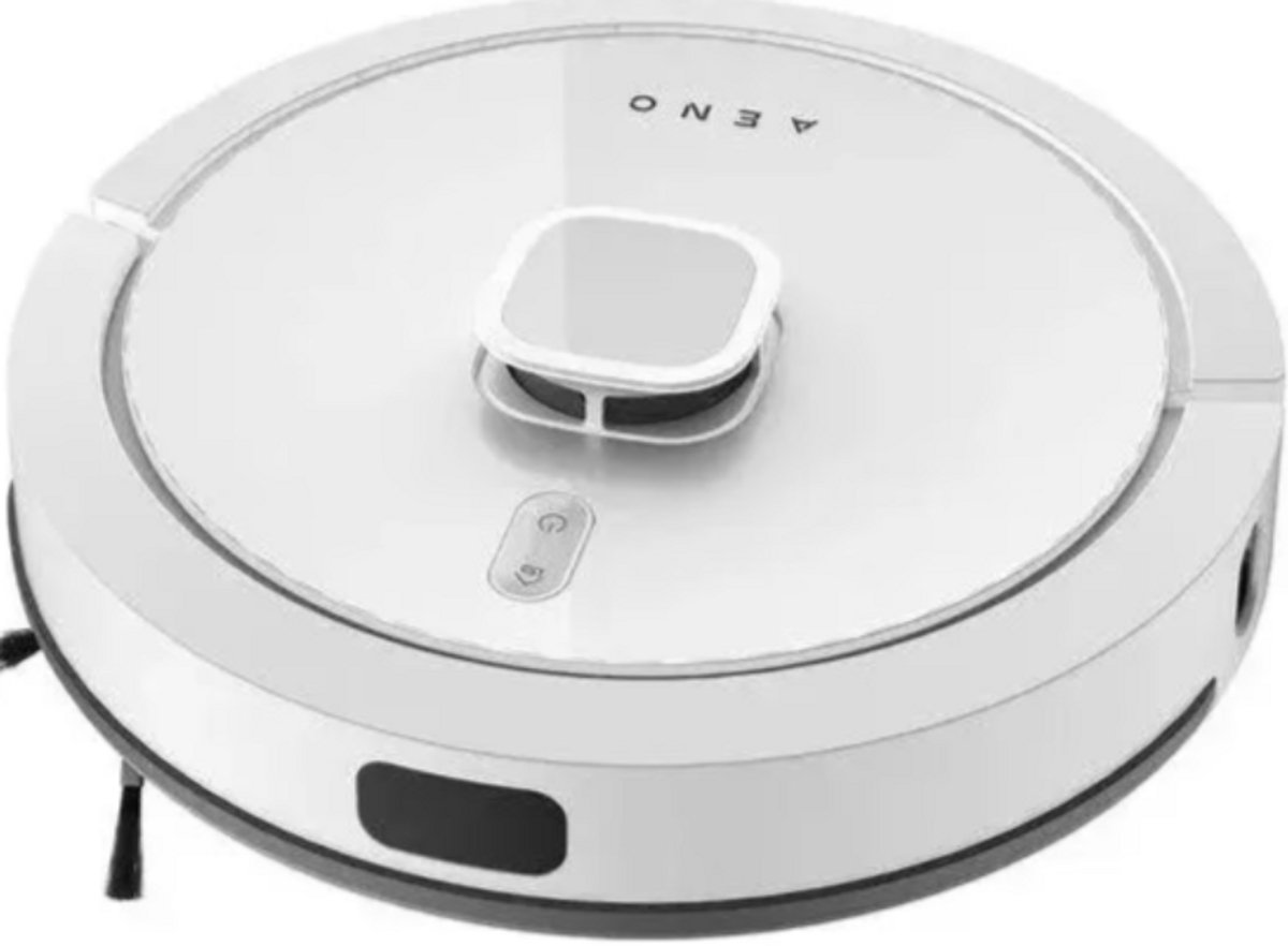 AENO RC4S Robotstofzuiger - Nat- en droogreiniging - Slimme bediening via de AENO App NL - HEPA -filter - 2-in-1 Station