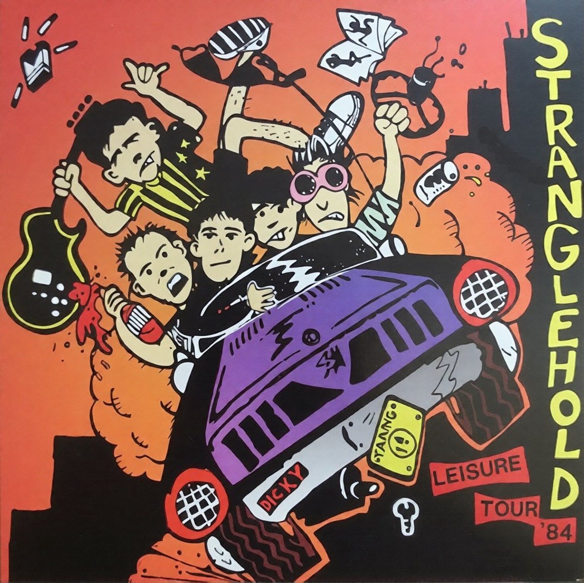 Stranglehold - She's Not Leaving/Same All Over (7" Single)