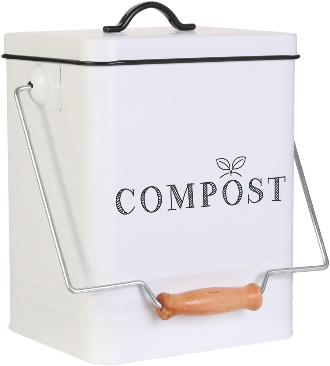CUBO METAL PARA COMPOSTAJE 5 L - ShopVlot
