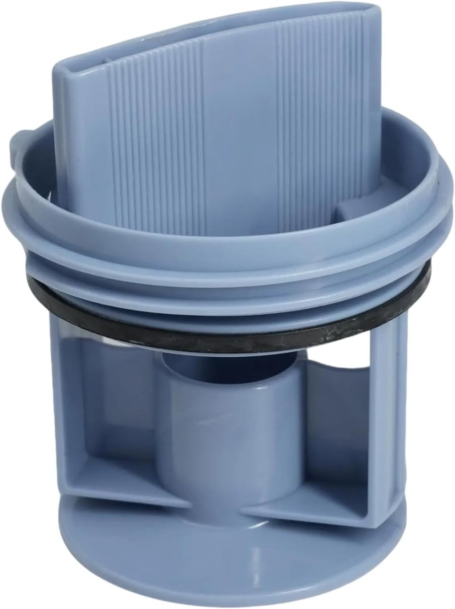 Hoogwaardig pluisfilter voor wasmachines - vervangend onderdeel voor serie 8, IQ300, IQ500 en IQ700, Ø 64 mm met duurzame POM-kunststof afdichting en optimale filtratie