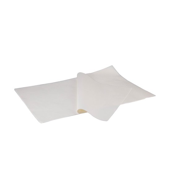 Vouwvrij wit inpakpapier voor verse voedingsmiddelen.