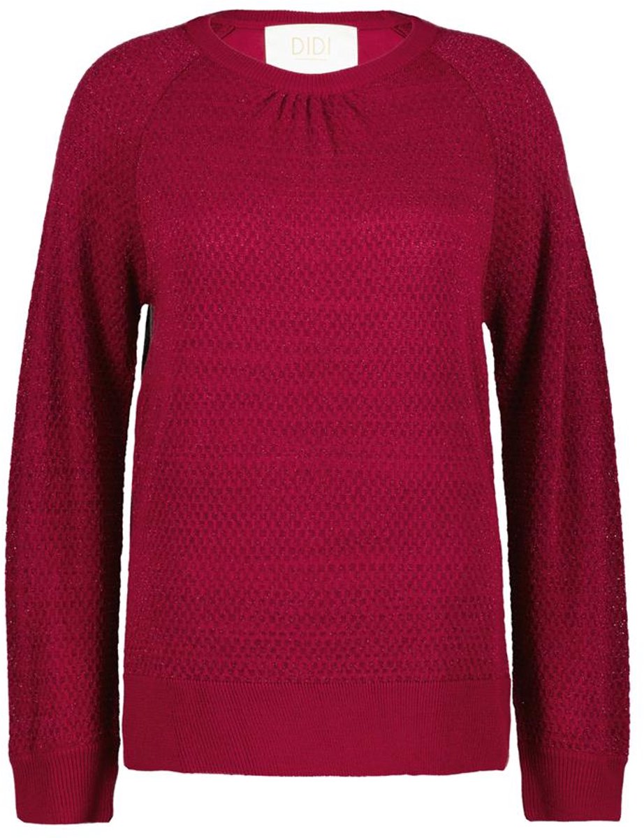 DIDI Dames Pullover Sign Red plum maat 36