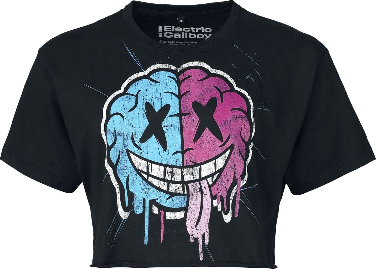 Electric Callboy Soul Brain Dames T-shirt - zwart - XL
