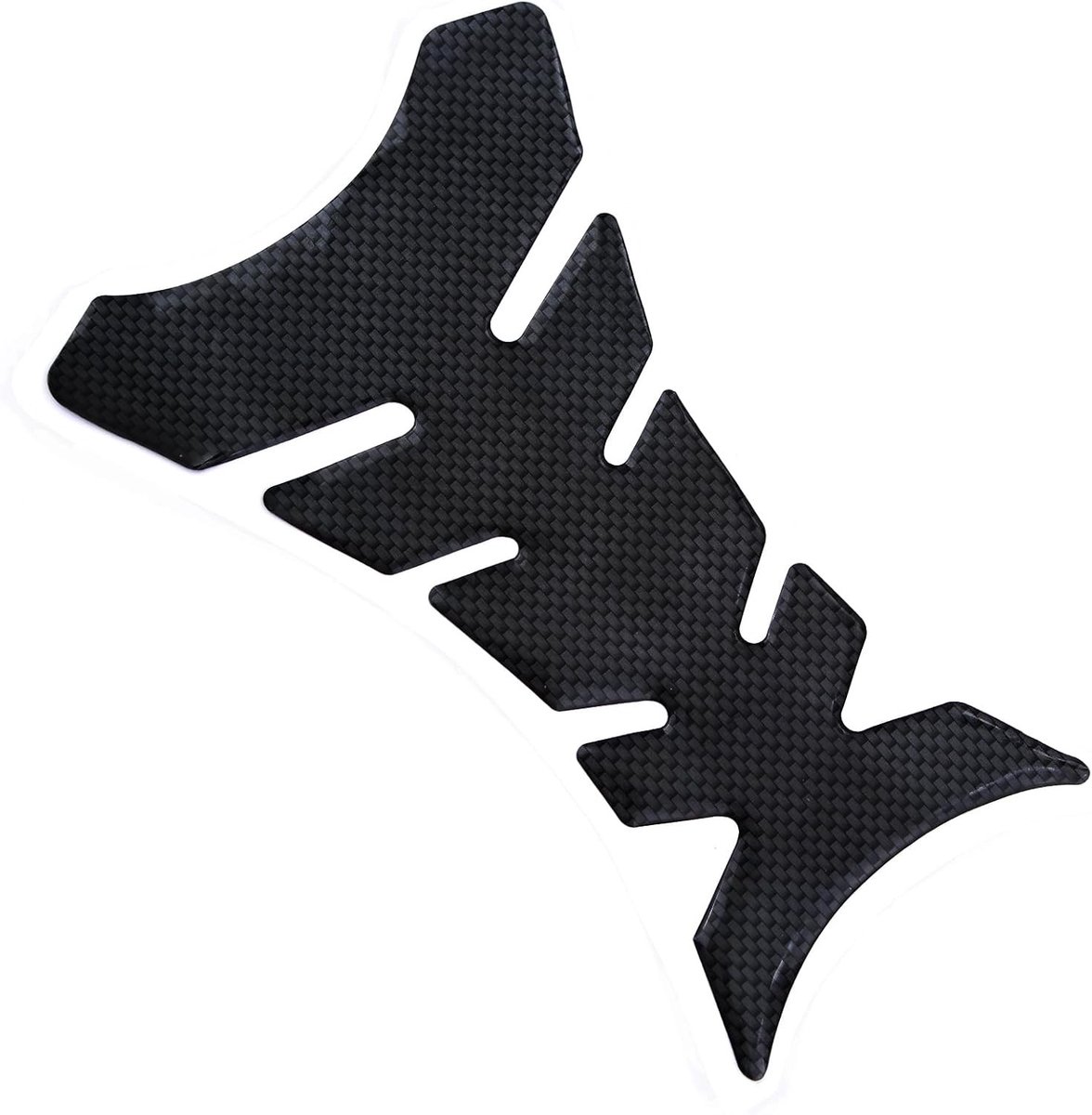 Tank Pad voor Motorfiets - Herringbone Vorm, 20cm x 13.3cm, PVC, Tankbescherming, Motoraccessoires, Tanksticker