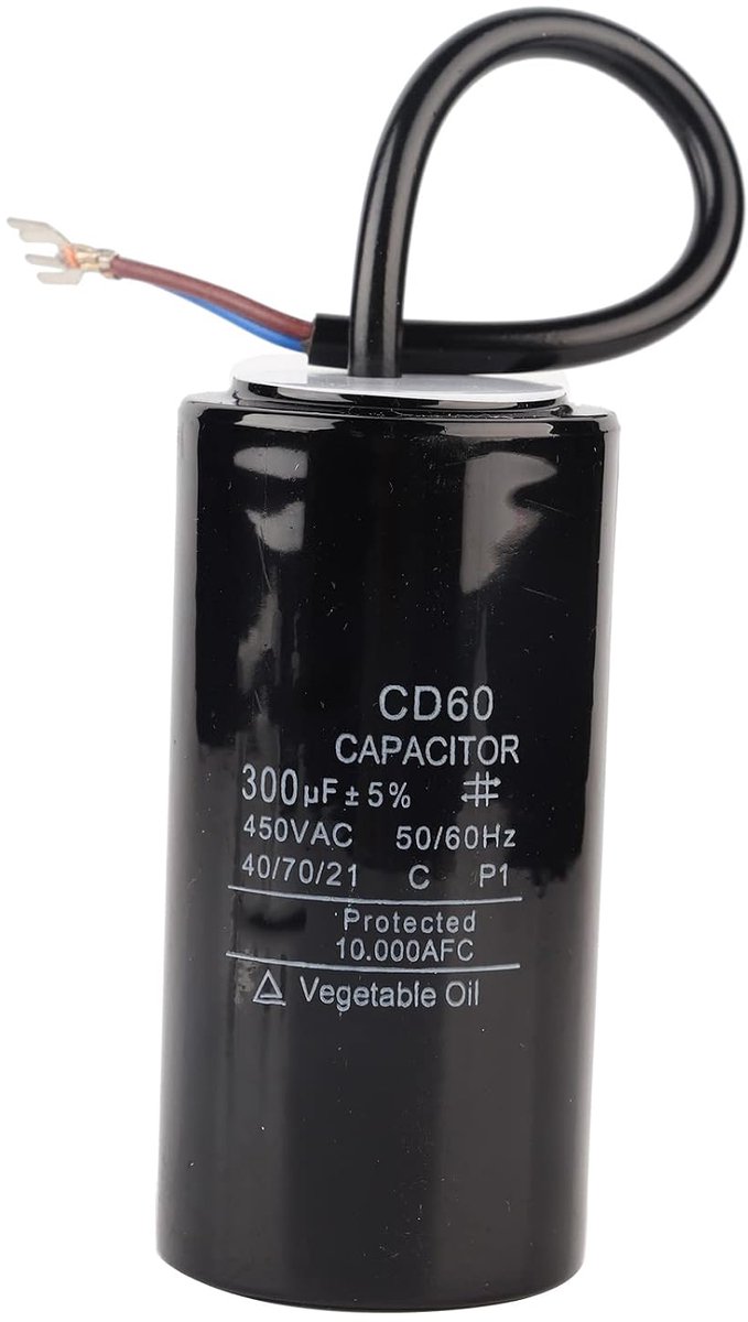 450V 300uf Capacitor, CD60 Start Capacitor, Film Motor Start Capacitor, Suitable for Water Pump and Motor and etc - ShopVlot