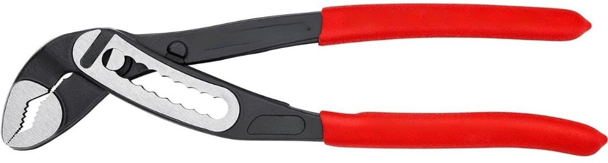 Lìon® Schroevendraaierset - Tangenset - Bahco - Verstelbare Moersleutel - Rood - 19cm x 7cm x 2cm
