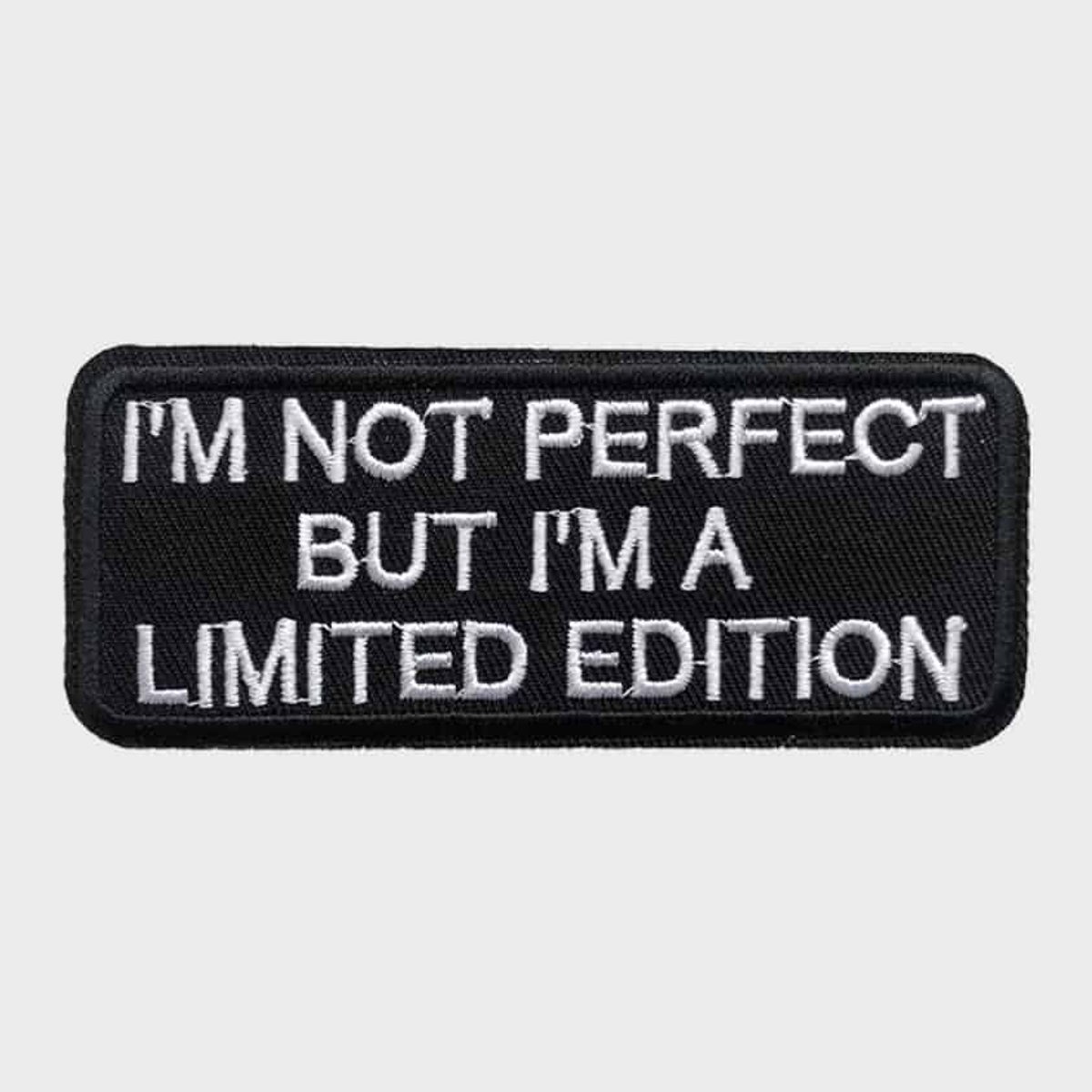 Patchy® – I'm Not Perfect Strijk Embleem Patch 9.9 x 4.1 cm