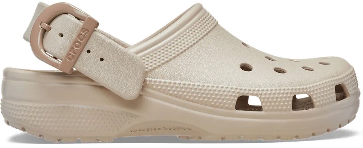 Crocs Classic Buckle Klompen Beige EU 38-39
