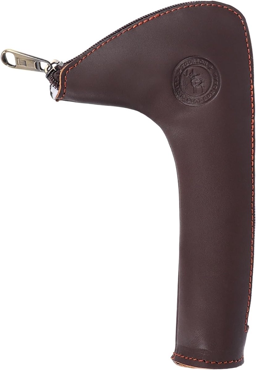 Genuine Leather Rifle Support Holder with Soft Padding for Hunting and Shooting (Random Color) - ShopVlot