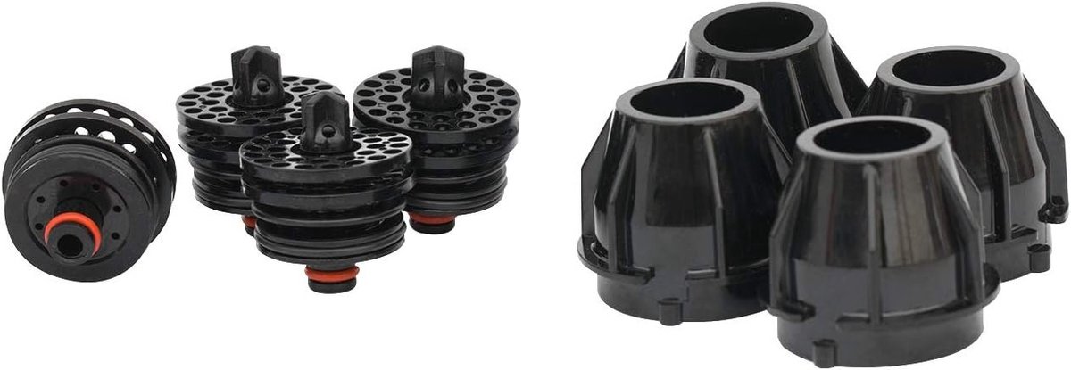 4PCS UF1 Nozzle en Diffuser Assemblage voor Koke UF-1 Soda Ventielen - Hoogwaardige Onderdelen voor Efficiënte Carbonisatie