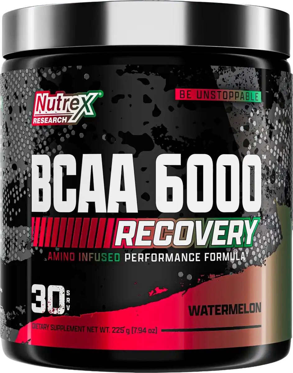 Nutrex Research BCAA 6000 (30 serv) Watermelon - Aminozuren - BCAA