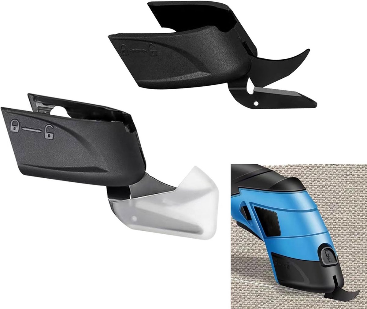 Snijkoppen voor elektrische scharen - vervangende messen - veilig en betrouwbaar - voor nauwkeurig snijden - ShopVlot