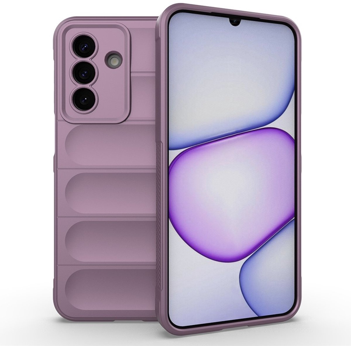 Coverup Hoesje - Geschikt voor Samsung Galaxy A27 Hoesje - Coverup Hands-On Rugged Back Cover - Paars