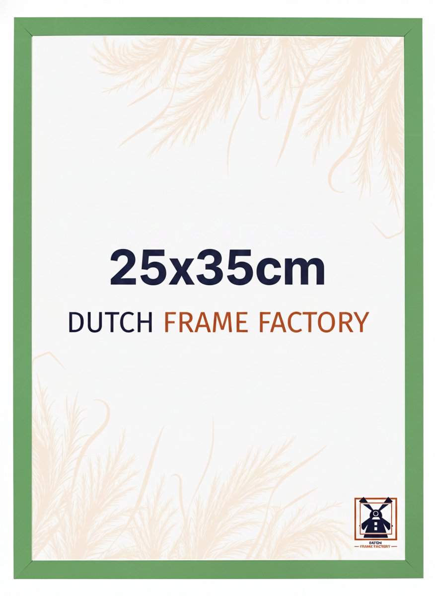 Fotolijst 25x35 cm - MDF - Groen - Benno