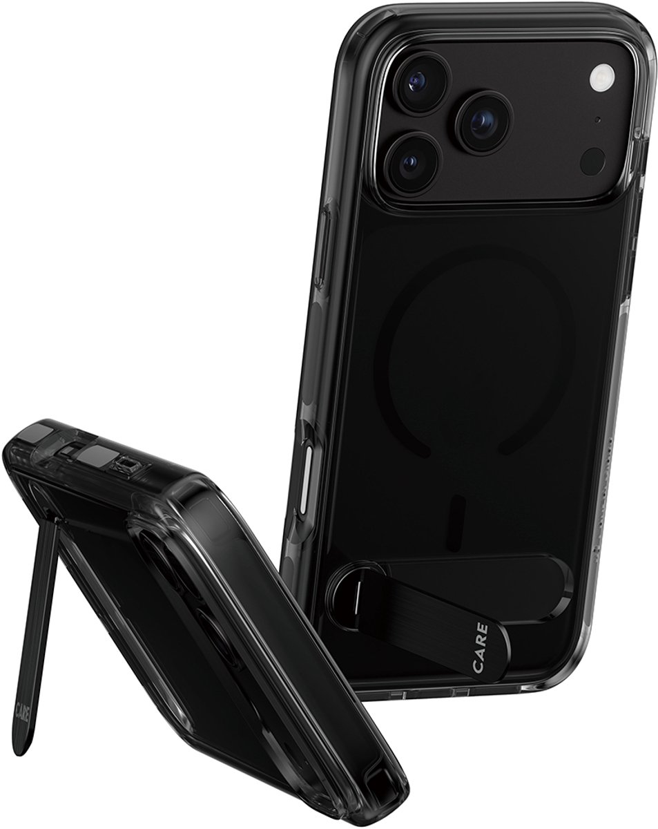 CARE Feature Case Smokey Black Urban Exp. w. Kickstand and black Magsafe iPhone 18 Pro Max