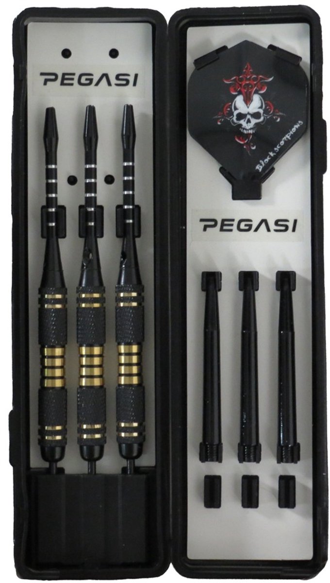 Pegasi dartpijlen set 23gr. Red Skull
