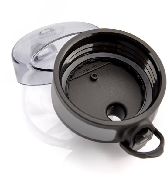 Meteor Sportbidon 650 ml - Fietsbidon - Sportaccessoire - Grijs van Meteor — afbeelding 4