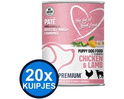 20x Euro-Premium - Pate Puppy Chicken & lamb - Hondenvoer Natvoer - 400 g
