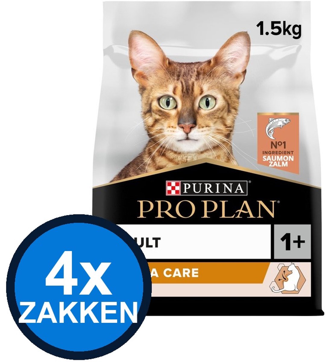 Pro Plan Pro Plan - Adult Elegant Derma Care Zalm - Kattenvoer Droogvoer - 1.5 kg